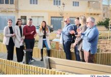 Works underway at Għaxaq park as new Ġnien għall-Familja is inaugurated
