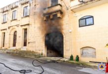 Fire in Gharb Gozo, no injuries reported