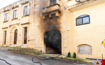 Fire in Gharb Gozo, no injuries reported