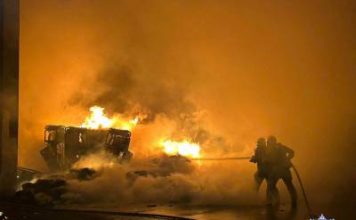 Fire breaks out at industrial site in San Gwann