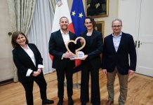 Prime Minister welcomes Aidan, Malta’s representative for the Eurovision Song Contest