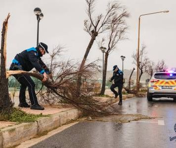 Malta Police response to Storm Harry across the Maltese islands