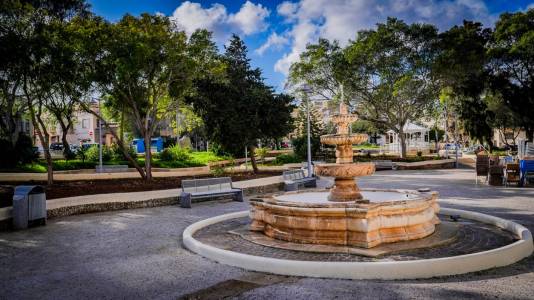 Restoration work completed at Raymond Caruana Garden in Gudja