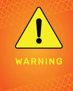 Orange Weather Warning strong winds