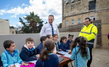 Investment of over €3 million for the extensive embellishment of the Kercem Primary School