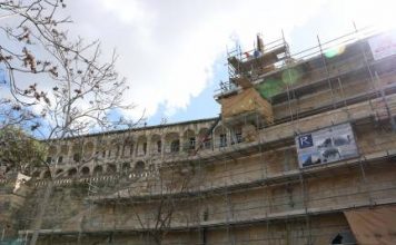 Restoration works begin on the St. Nicholas’ Church in the Cottonera Lines