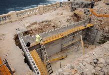 Ongoing works on a €3 million project to end the need for private cesspits for residents at Wied iż-Żurrieq