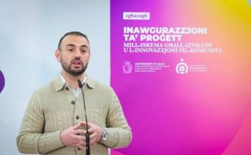 Youth Centre inaugurated in Ħamrun with investment from the Community Development and Innovation Scheme