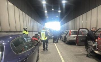 Multiple car collision closes Vjal Santa Luċija in Marsa tunnel