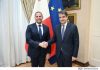 Prime Minister Robert Abela in a meeting with the Executive Vice-President of the European Commission Raffaele Fitto