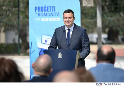 Minister for Home Affairs, Security and Employment, Byron Camilleri