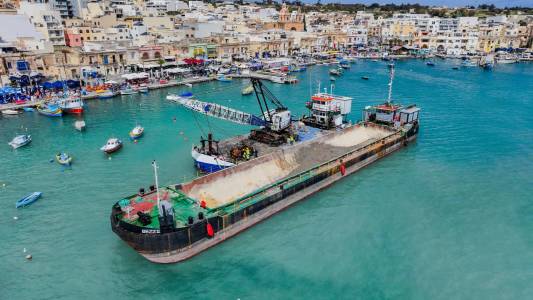 Dredging Marsaxlokk