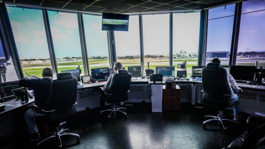 ATC control room