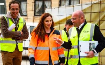 75% of the works completed at il-Madonna tal-Vitorja Garden in Pembroke