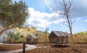 Works at Ġnien il-Koppin in Ħal Kirkop at an advanced stage