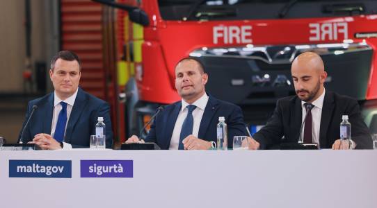 PM Robert Abela leading Cabinet meeting at Hal Far