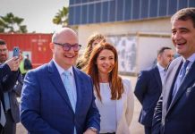 EU Executive Vice-President Raffaele Fitto visits IC2 EU‑Funded works