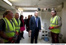 Minister Byron Camilleri visits the Jobsplus Training Centre