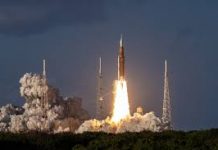 Artemis II blasts off on moon mission