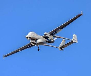 Frontex drone ditches in sea