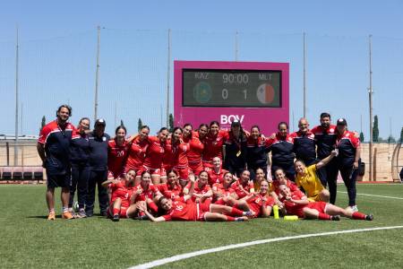 Malta U19 women beat Kazakhstan