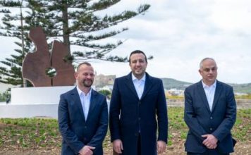 “Encounter” monument inaugurated, first of four public art works in Gozo