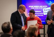 Launch of the European Youth Week 2026 in Malta with awards ceremony honouring youth led initiatives