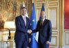 Deputy Prime Minister Ian Borg holds bilateral talks with French Minister for Europe and Foreign Affairs Jean-Noël Barrot in Paris