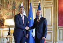Deputy Prime Minister Ian Borg holds bilateral talks with French Minister for Europe and Foreign Affairs Jean-Noël Barrot in Paris