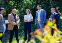 Minister Clint Camilleri meets European Commissioner Jessika Roswalln in Buskett