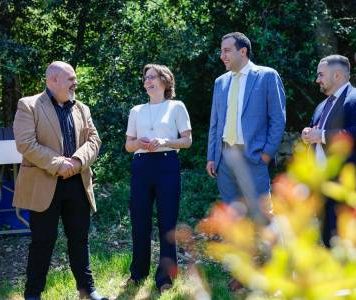 Minister Clint Camilleri meets European Commissioner Jessika Roswalln in Buskett