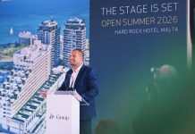 PM Robert Abela visits Hard Rock Hotel €320 million investment as it nears completion
