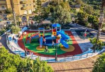 Beautification project at the Tal-Ħali playing field, Nadur