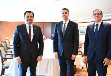 Deputy Prime Minister Borg meets with Libyan National Army Deputy Commander Saddam Khalifa Haftar