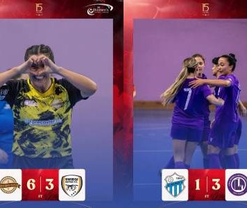 Wins for Luxol and Zero Sei in semi-finals of Enemed Women’s Futsal League