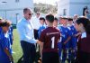 Prime Minister Robert Abela visits the Gozo Football Association