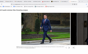 UK: Election for new PM looms as Health Secretary resigns