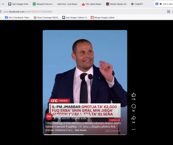 PM Robert Abela announces latest government proposals at Zebbug meeting