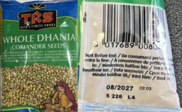 Do not consume this product: Health Authority