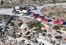 Para-glider injured in Dingli incident