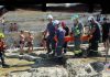 Civil Protection rescue person injured in fall at Delimara