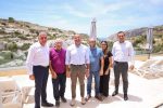 Prime Minister Robert Abela, together with Minister for Gozo Clint Camilleri and Minister for Tourism Jo Etienne Abela visiting business families in Gozo