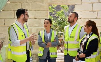Work begins on open space in Floriana