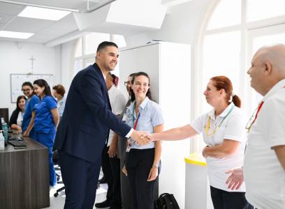 Deputy Prime Minister among workers and patients to listen to challenges and set priorities for the health sector