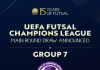 Luxol discover their opponents in the 2026 27 UEFA Futsal Champions League