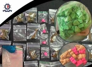 Three men arrested in separate drugs raids