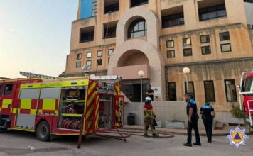 Two treated for smoke inhalation at fire in St Julians