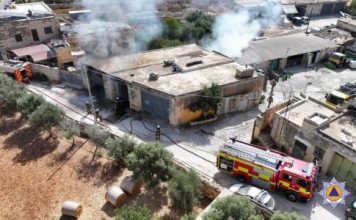 Busy day for Civil Protection crews