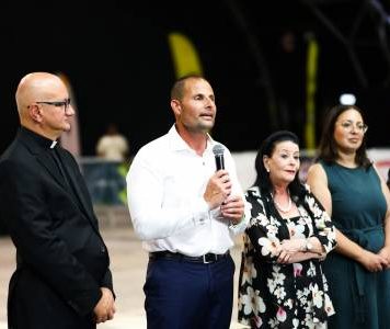 During the Volleyball Marathon in aid of Dar tal-Providenza, Prime Minister Robert Abela announces the entry into force of two important laws in the field of disability
