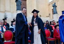 68 graduate in Medicine from Queen Mary University of London in Gozo